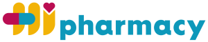Hi Pharmacy Logo horizontal 10x10cm